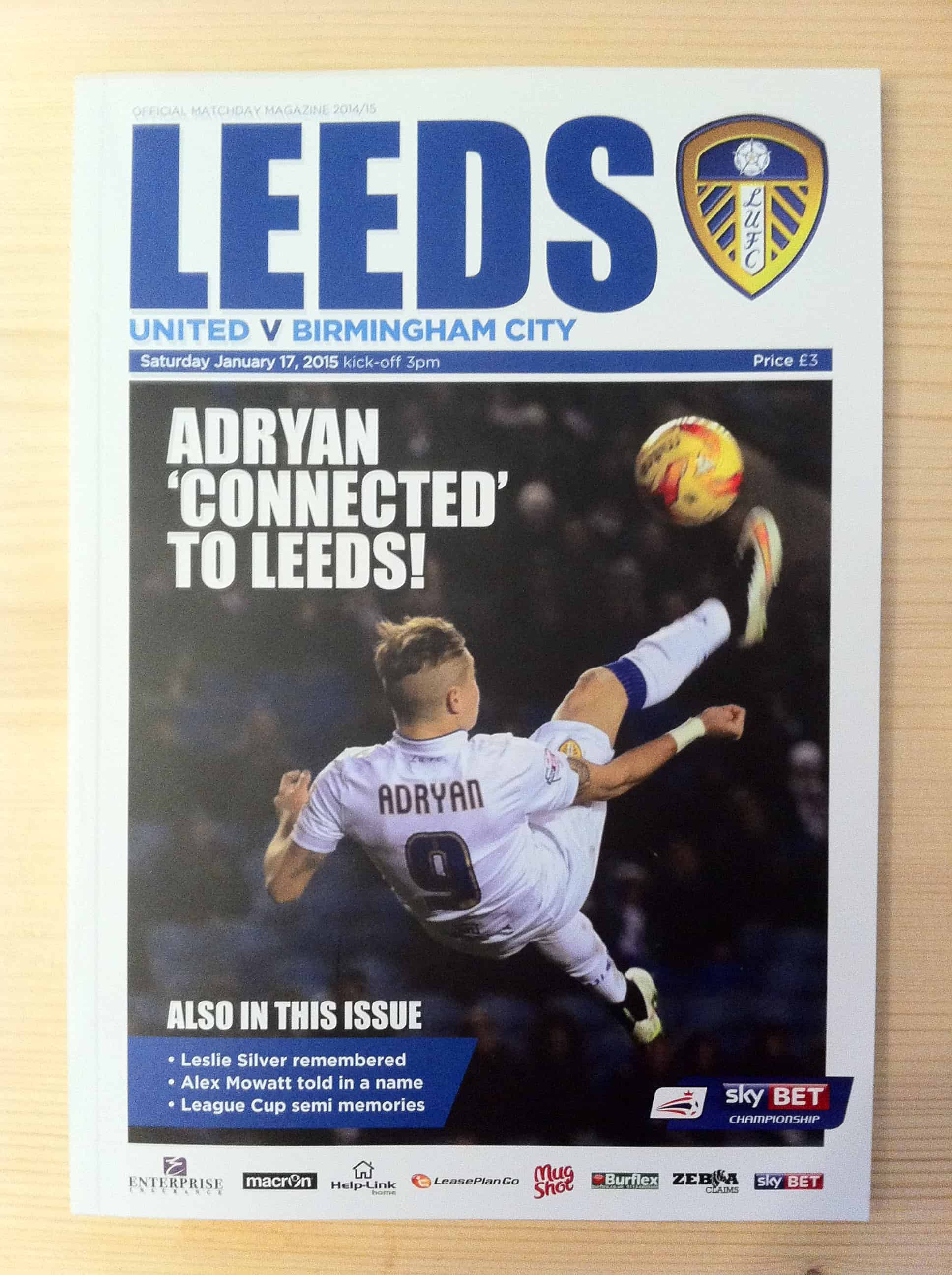 Leeds United FC v Birmingham City FC